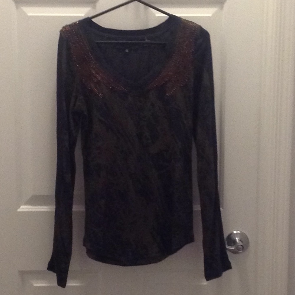 Long sleeve Miss Me tee